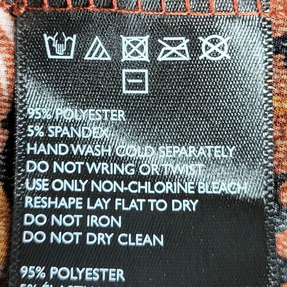 Free People All My Love Mini Wrap Dress Womens XS Brown Black Floral Slip Dress - Picture 7 of 7